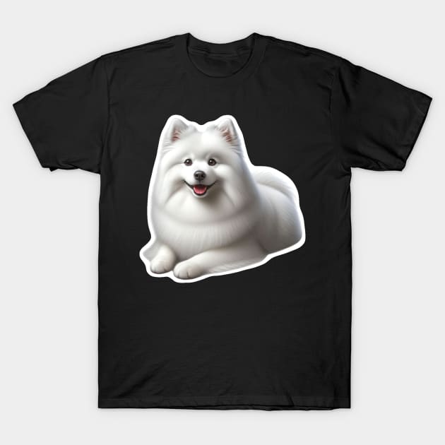 American Eskimo Dog T-Shirt by millersye